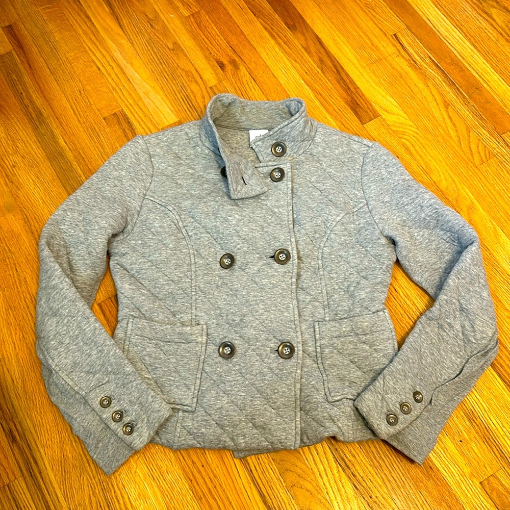 Cabi Quilted Jacket Size Small Very Soft 100% Cotton
